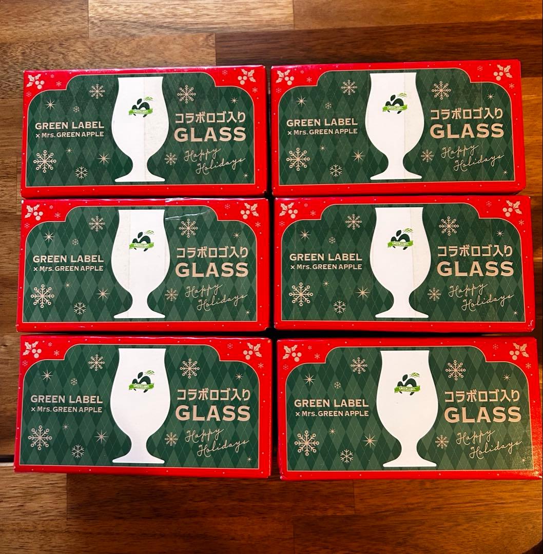 MrS. GREEN APPLE 足つきグラス　6個セット