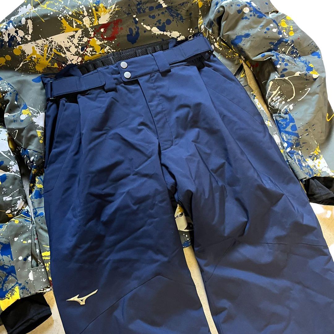 【美品】ミズノ スキーウェア スノボーウェア メンズ Lサイズ