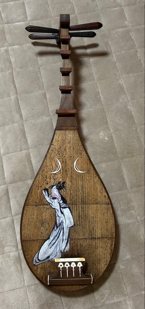 4弦　筑前琵琶　ヴィンテージ