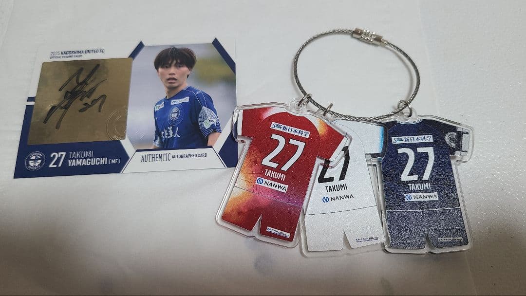 鹿児島ユナイテッドFC 山口卓己選手 グッズ