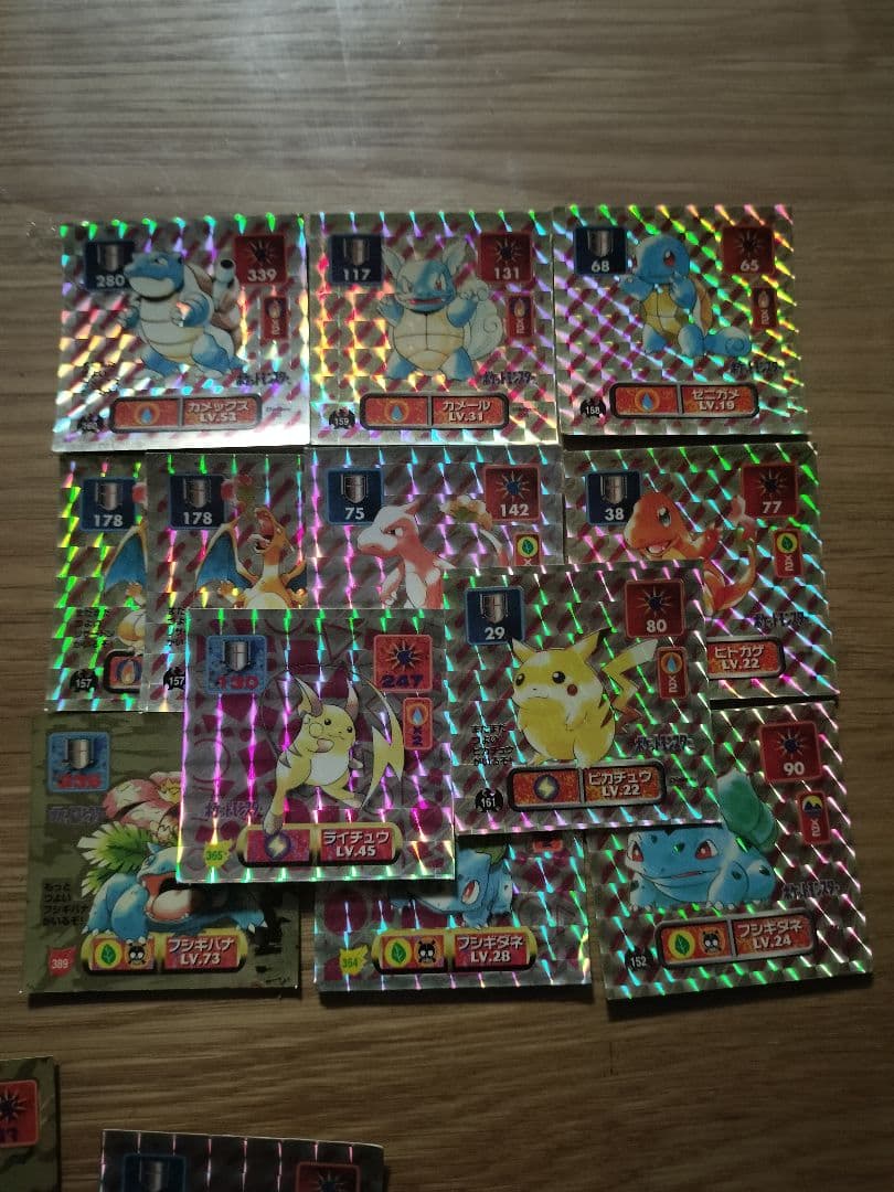 アマダ製　ポケモンシール列伝セット