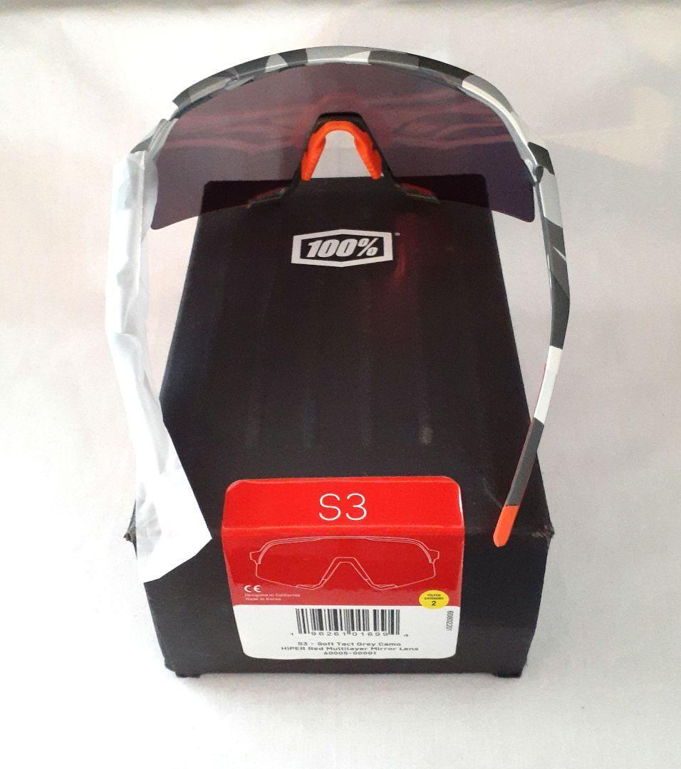 100% S3 Grey Camo ワンハンドレッド サングラス
