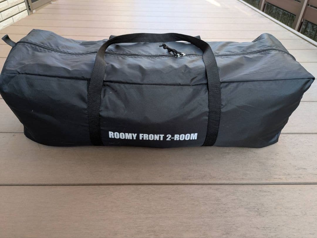 【美品】Coleman キャンプ ルーミーフロント２ルーム ベージュ