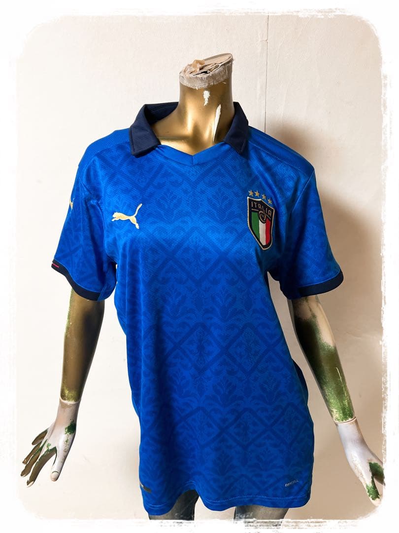 ⬛︎☘️T18946☘️PUMA イタリア代表 ユニフォーム ゲームシャツ M