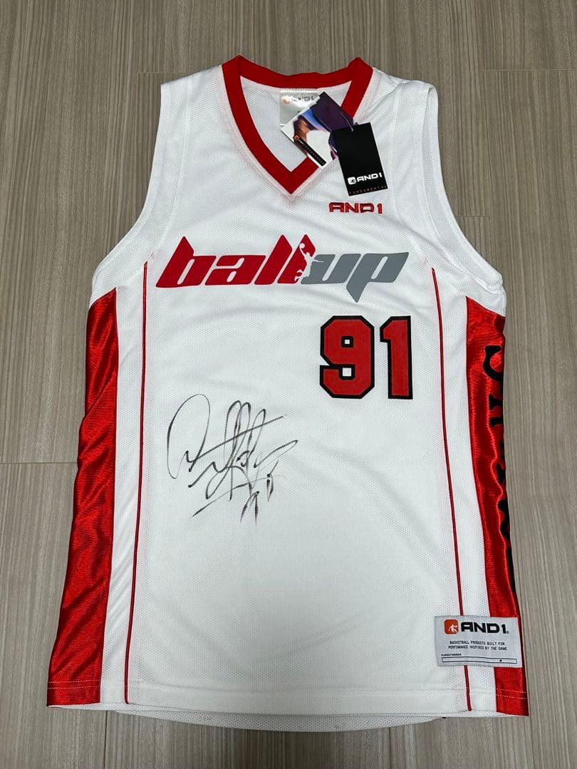 デニス ロッドマン　AND1 限定　ユニフォーム　サイン　新品未使用