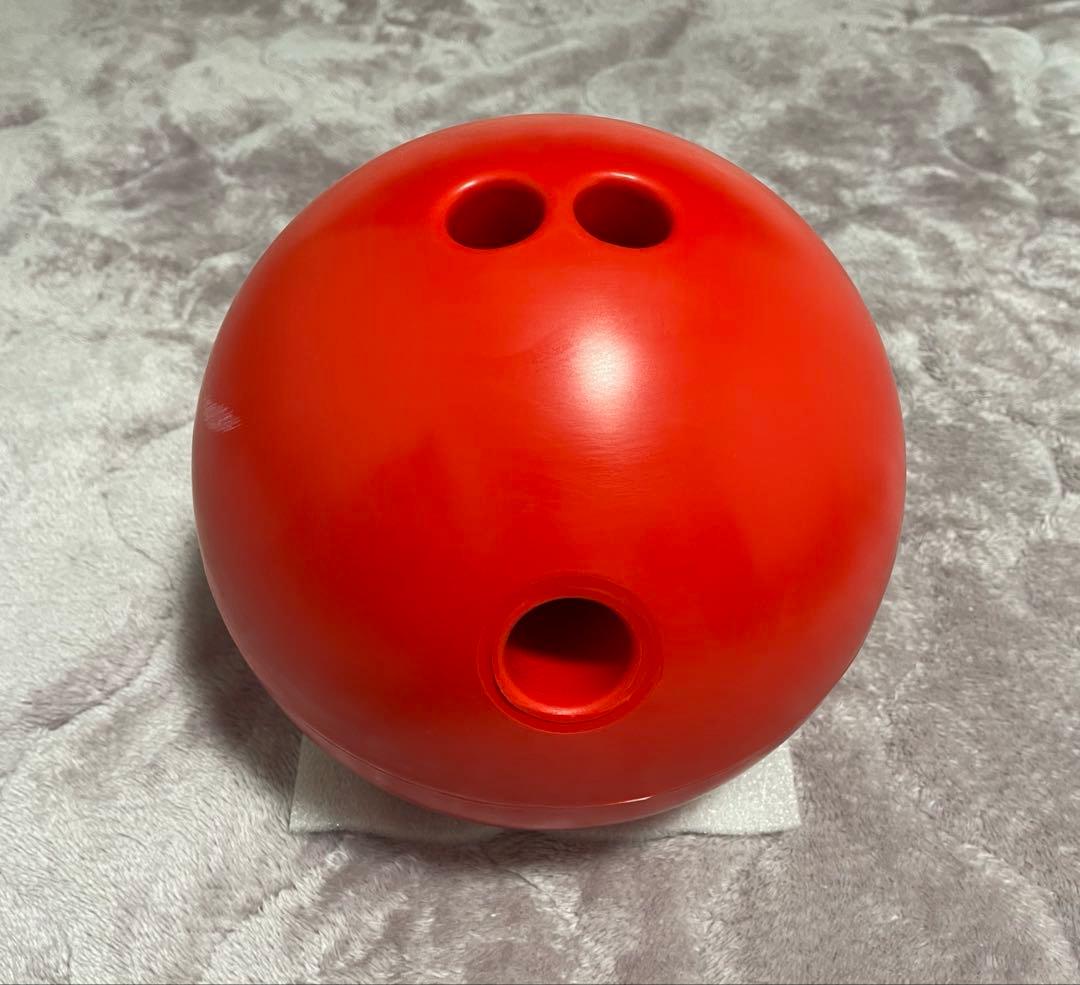ボウリング トレーニングボール レッド 3ポンド 練習用ゴムボール