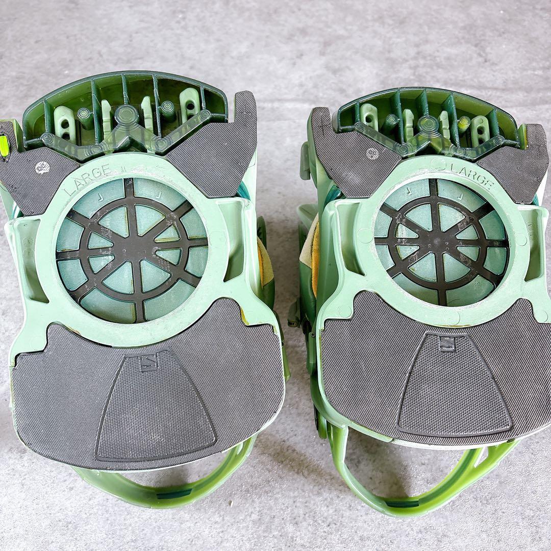 サロモン ディストリクトLサイズ　スノーボード　バインディング ビンディング