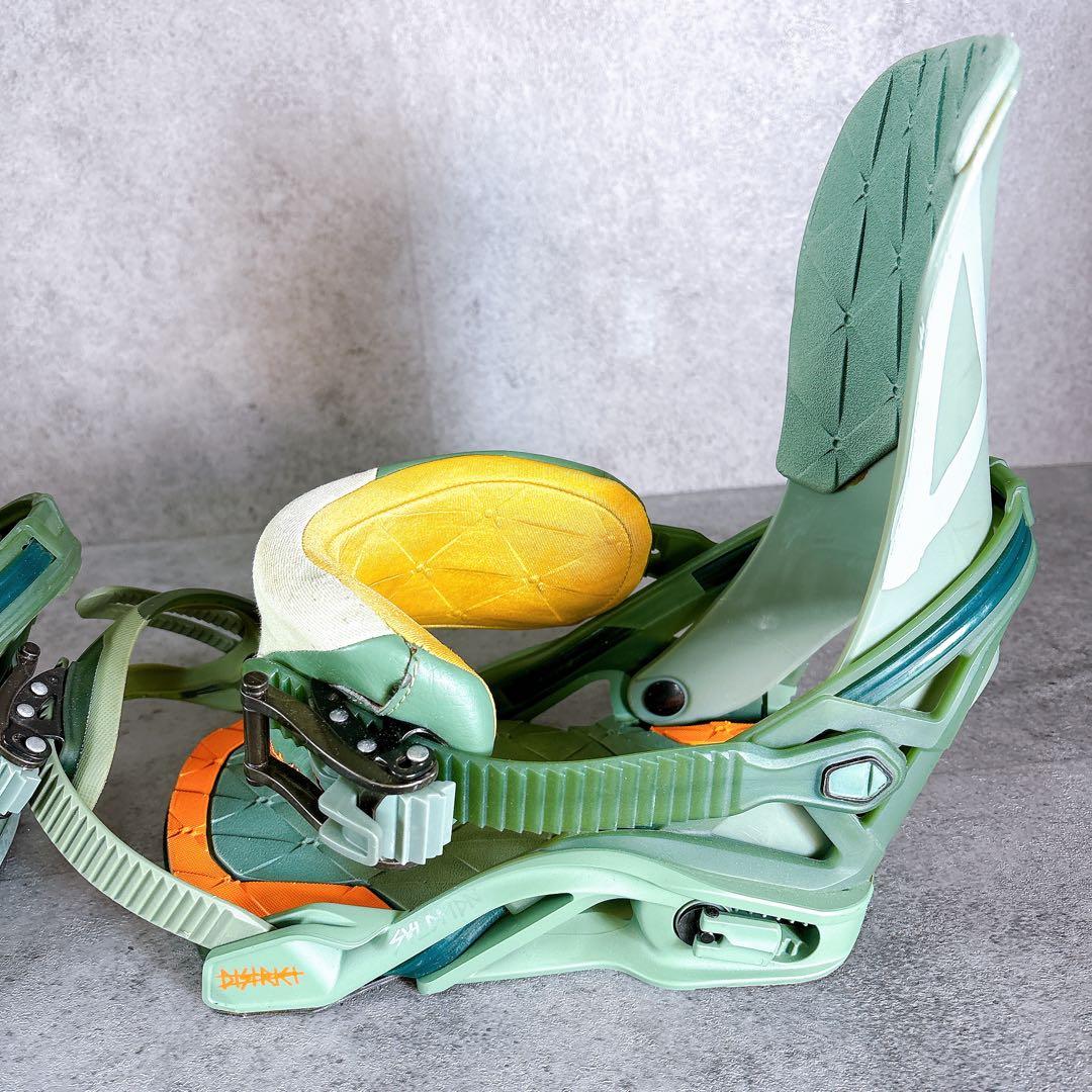 サロモン ディストリクトLサイズ　スノーボード　バインディング ビンディング