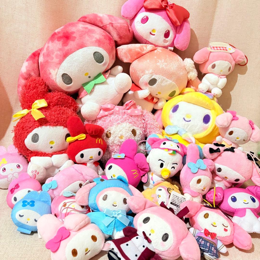 マイメロディ　ぬいぐるみ　キーホルダー　ストラップ　まとめ売り