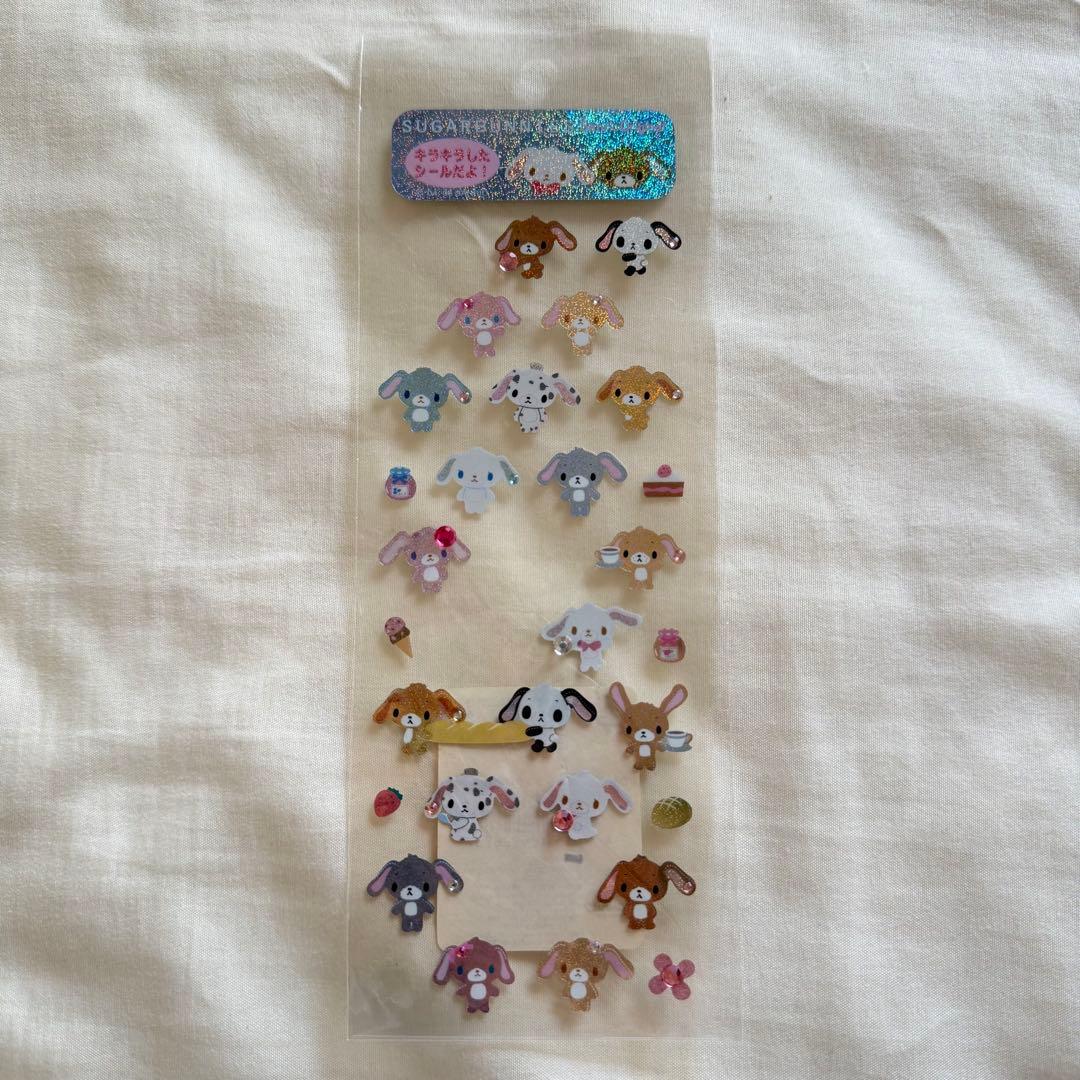 シュガーバニーズ ストーン付き ホログラム シール 平成