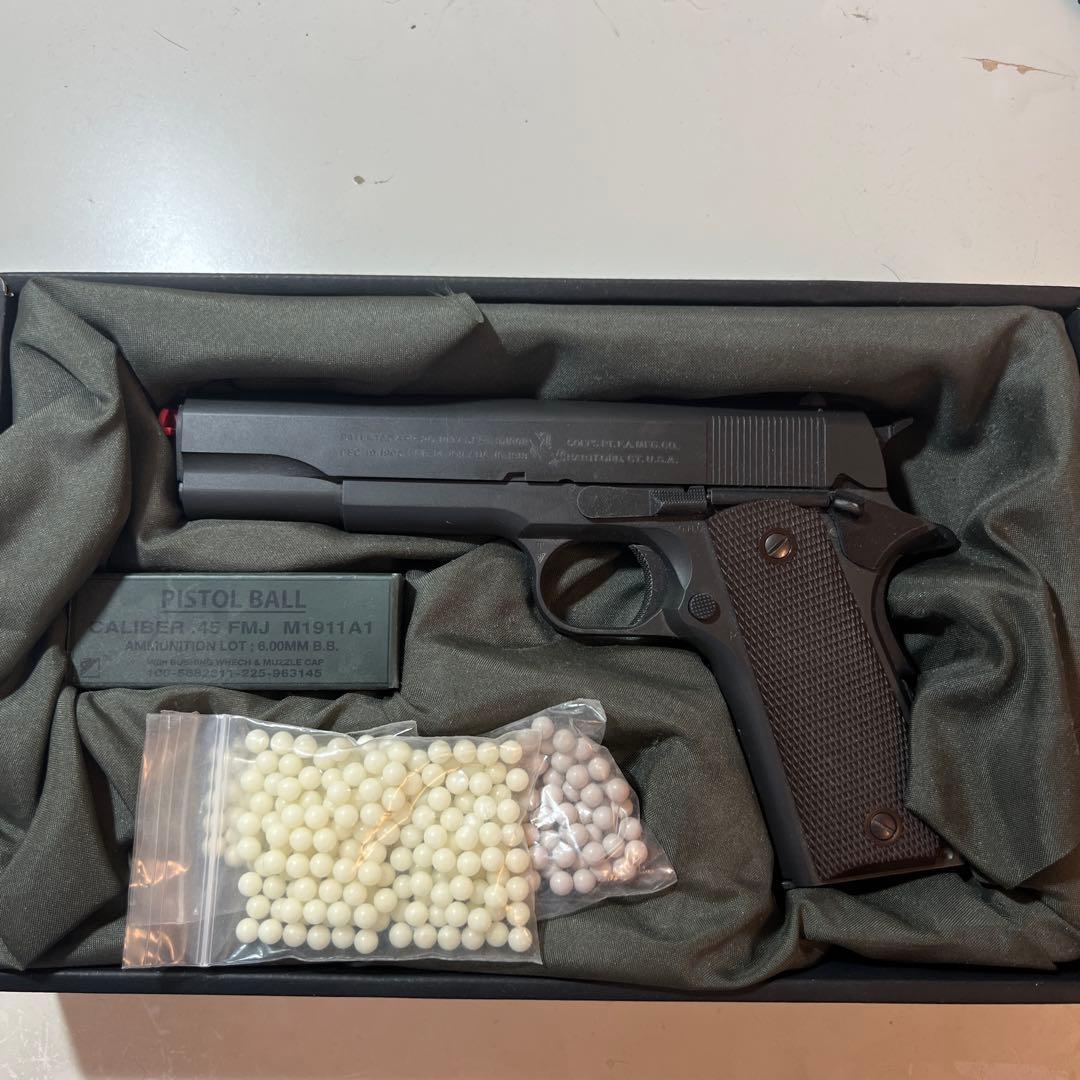 東京マルイM1911A1 コルトガバメント　ガスガン BB弾付き