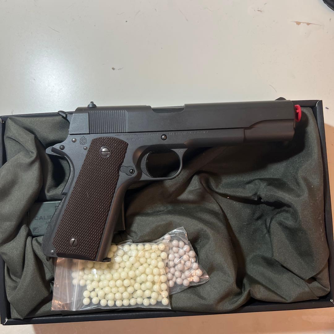 東京マルイM1911A1 コルトガバメント　ガスガン BB弾付き