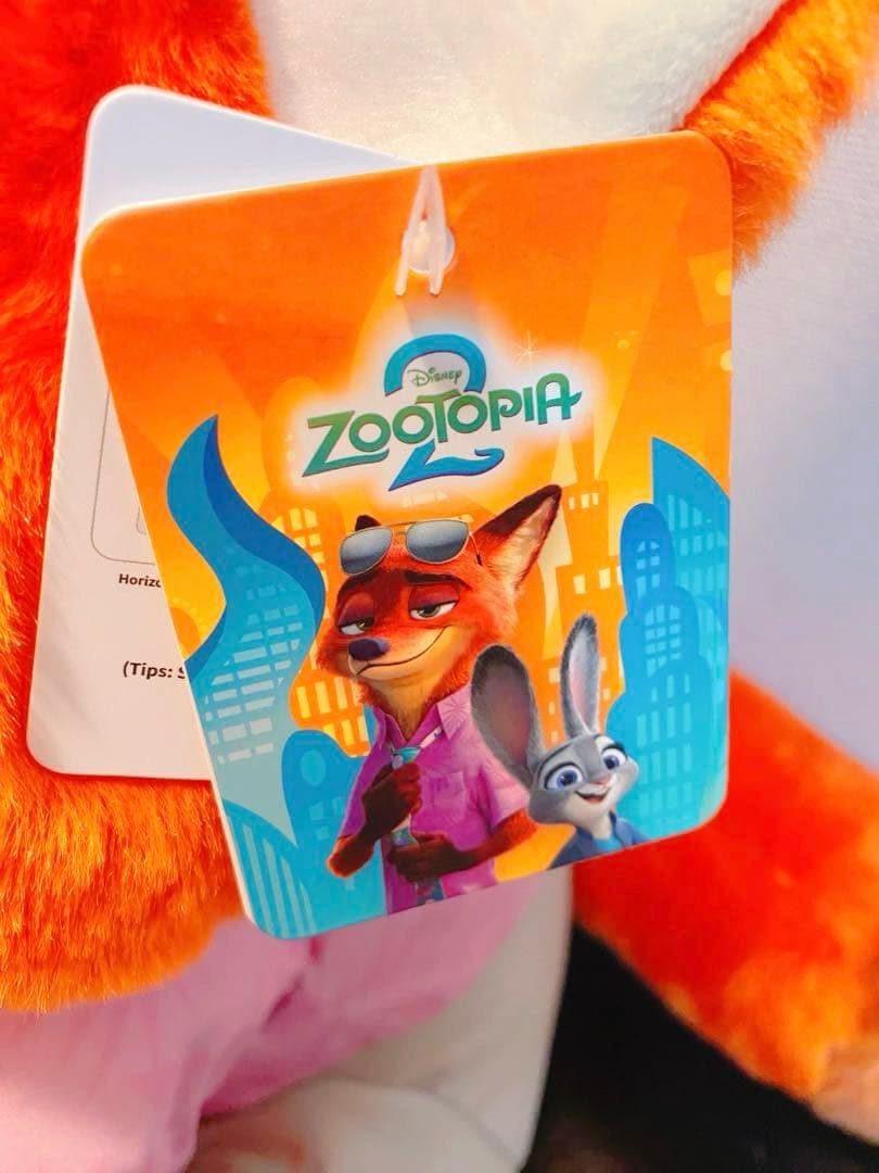 ズートピア2　ニック　コストコ　ぬいぐるみ ブランケット付き