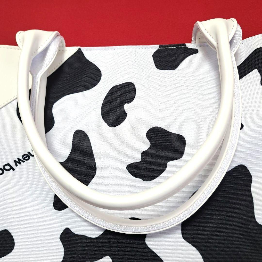 【美品】new balance golf トートバック ボストンテリア柄