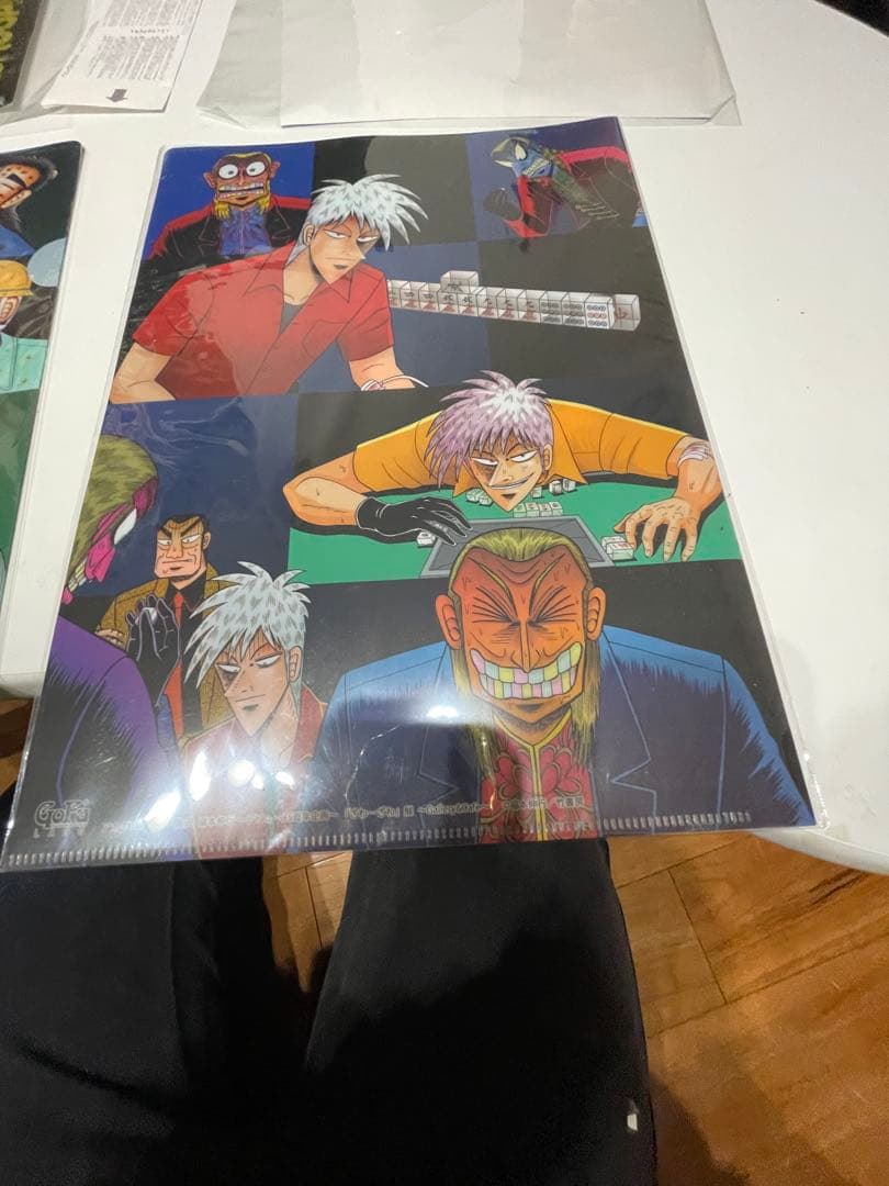 アカギ&黒沢セット　赤木しげる　2015年開催　ざわざわ展　チケット半券付