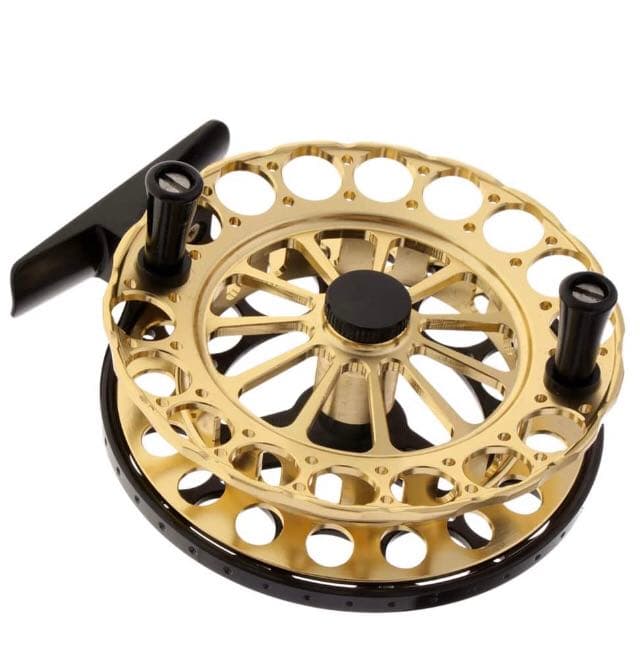 フライリール ステンレス鋼 イカダ リール チヌリール  2つの玉軸 ２サイズ