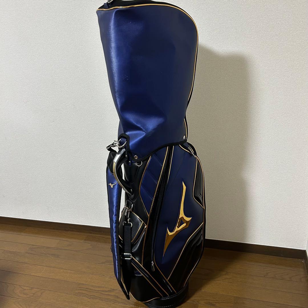 MIZUNO ミズノ ゴルフ ハイグレードキャディバッグ９.５型 美品！