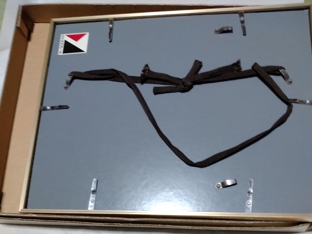 静物　真鍋君作油絵額入り