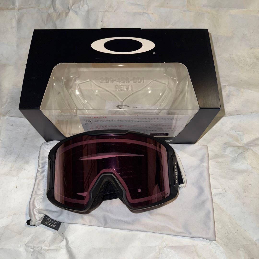 W*様 OAKLEY LINE MINER XL HI PINKレンズ