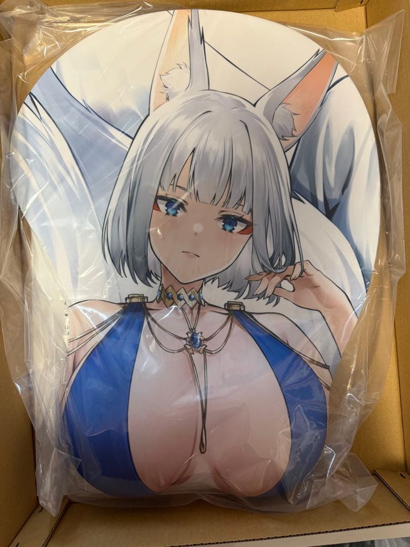 アズールレーン　加賀　おっぱいマウスパッド　ソフトガレージ