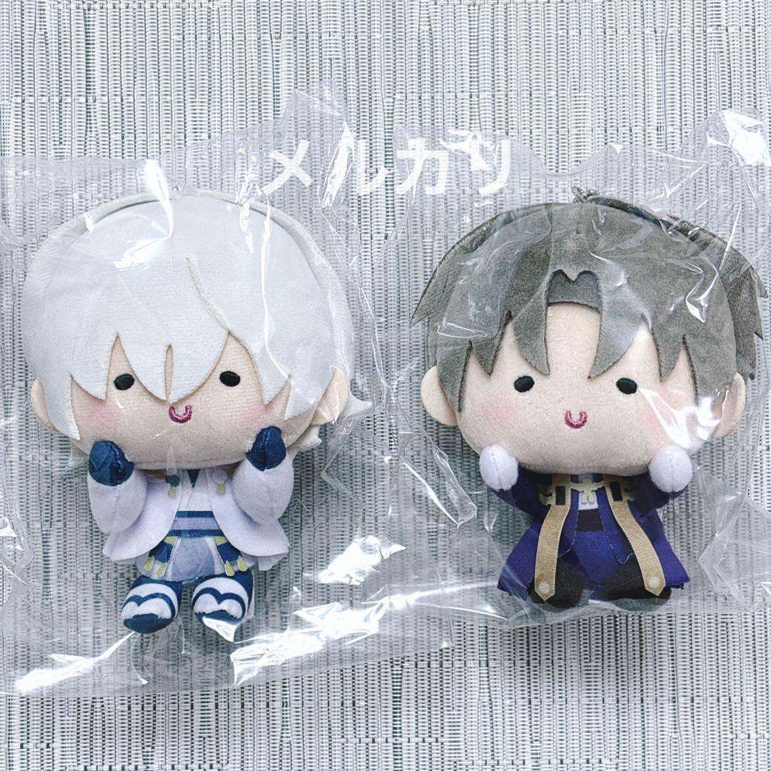 刀剣乱舞 んまほっぺ ぬいぐるみ 鶴丸国永 へし切長谷部 マスコット