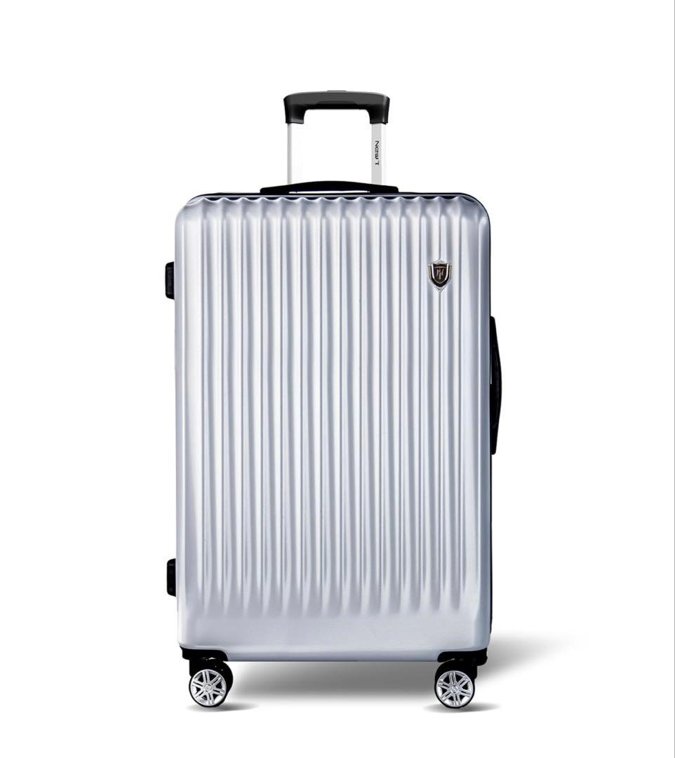 新品[New Trip] スーツケース拡張機能付き 軽量60リットルM シルバー