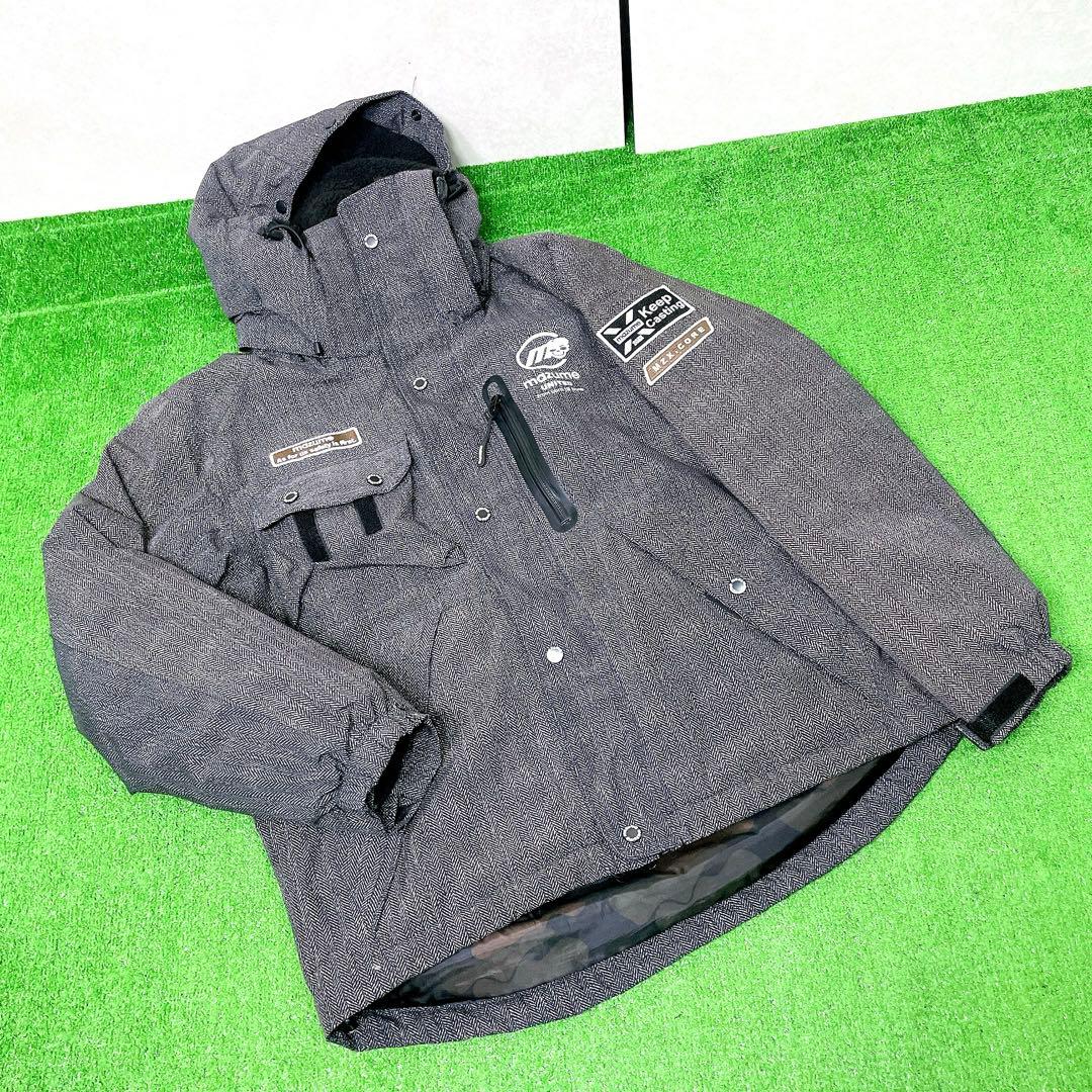 美品！マズメ　コアオールウェザースーツ　防寒ウェア　MZXFW-055