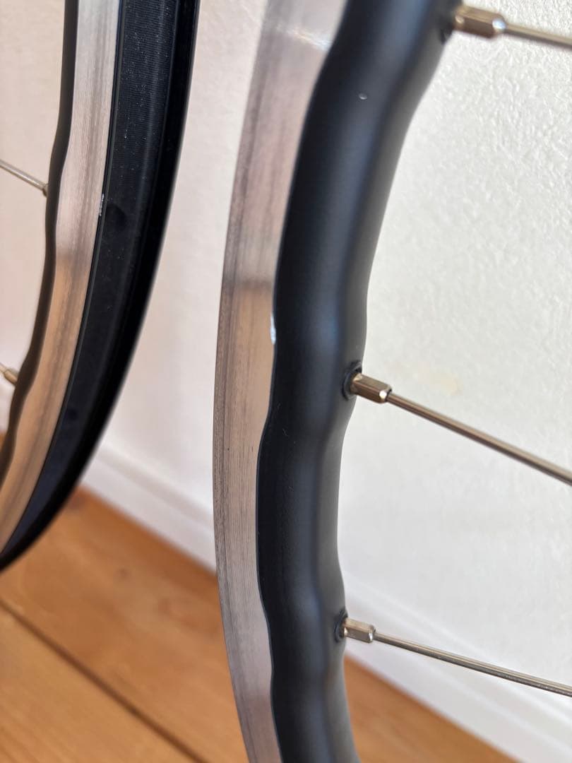 美品 手組 MAVIC OPEN PRO UST ピスト ホイール グランコンペ