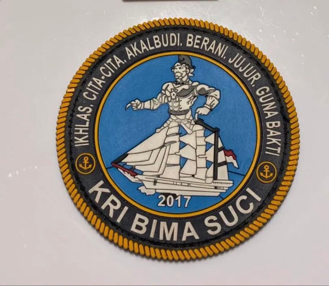 インドネシア海軍　KRI Bima Suci パッチ、国連？チャレンジ