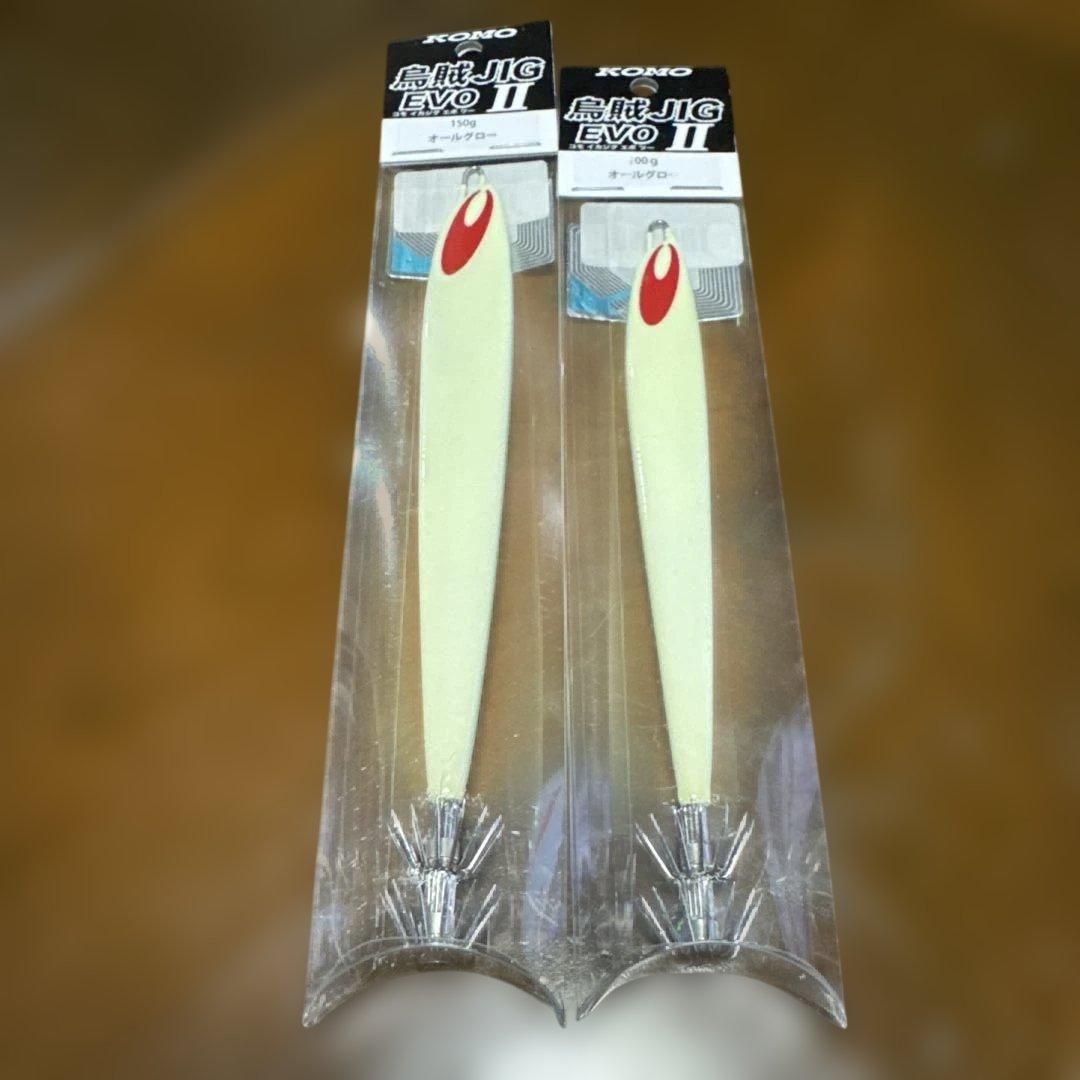 烏賊JIG EVO II 150g 100g オールグロー