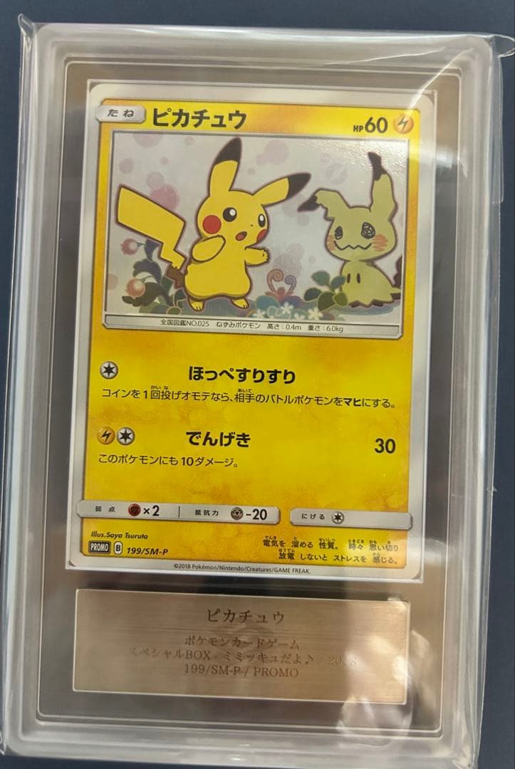 早い者勝ち！ピカチュウ ミミッキュだよ ARS9