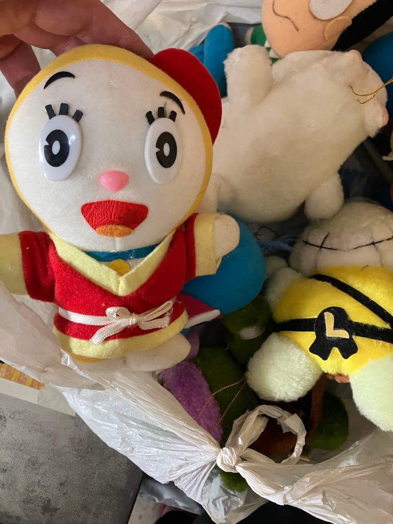 ドラえもん　怪物くん　ムーミン　他　ぬいぐるみ　平成初期