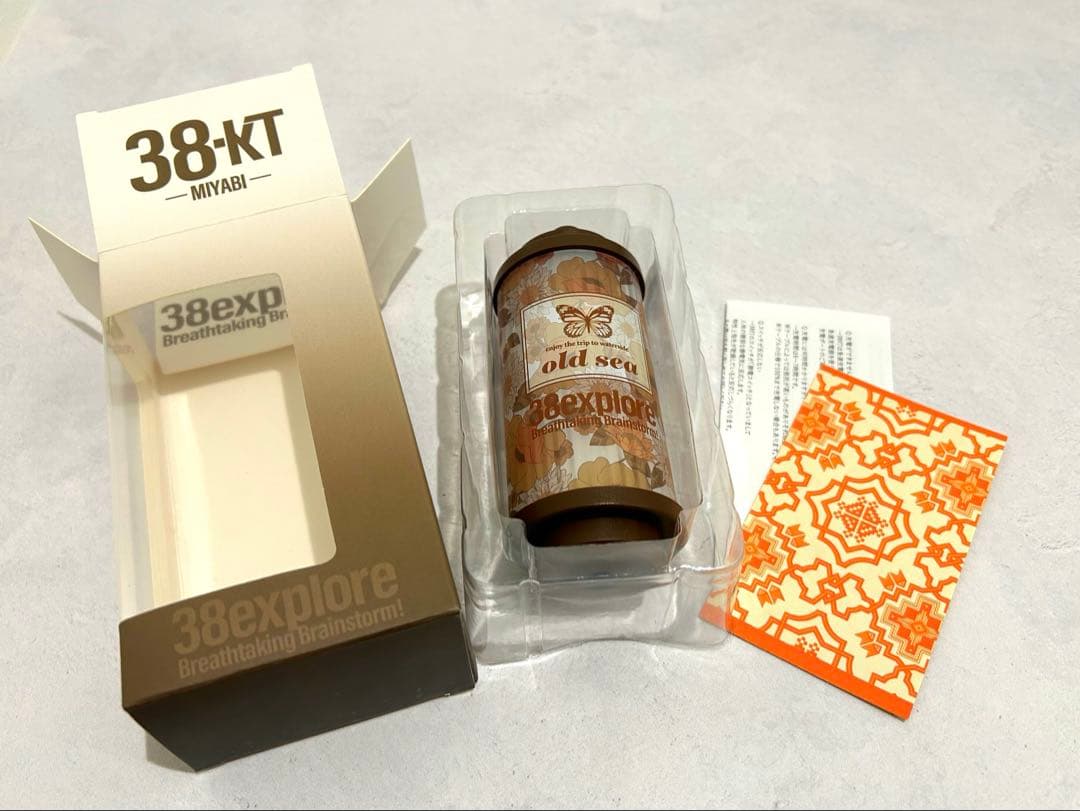 38explore×oldseaMIYABI×Vintage flower38灯