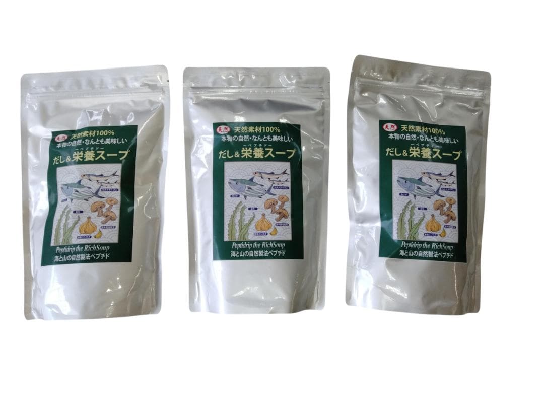 【新品未使用】千年前の食品舎 だし＆栄養スープ 3個セット 116