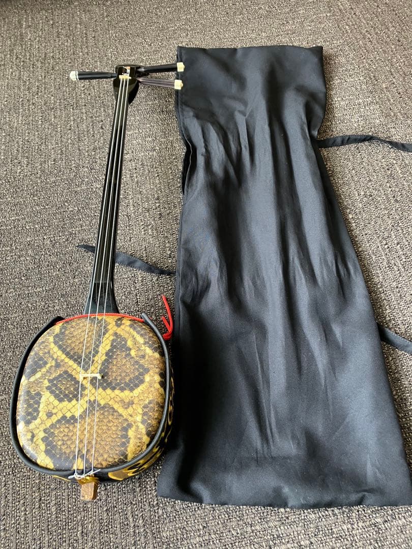 三線本体 専用ケース付き