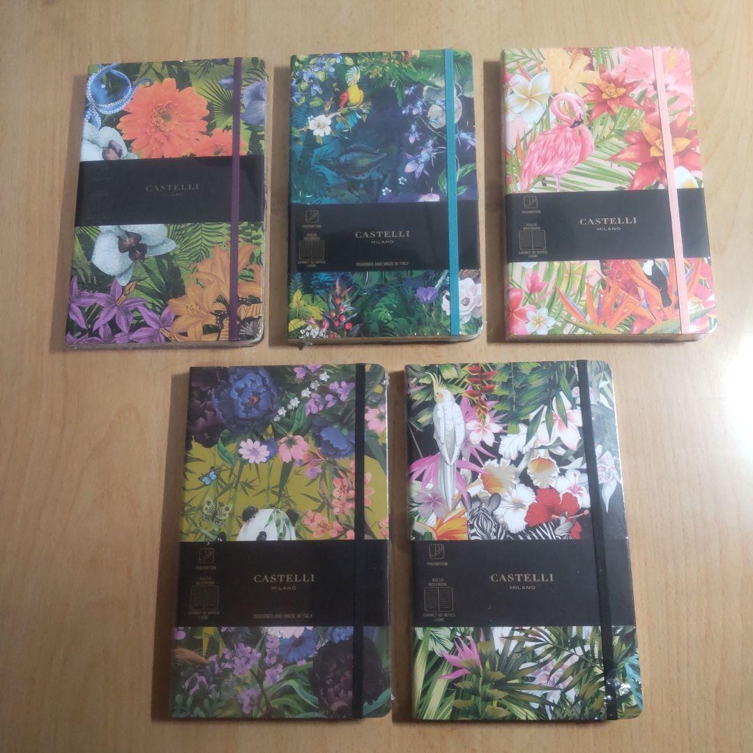 カステリミラノ ノート EDEN M罫線 5冊