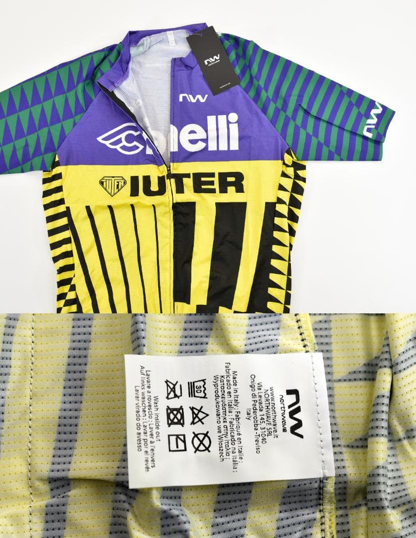 Cinelli IUTER チームジャージ size:S Northwave製