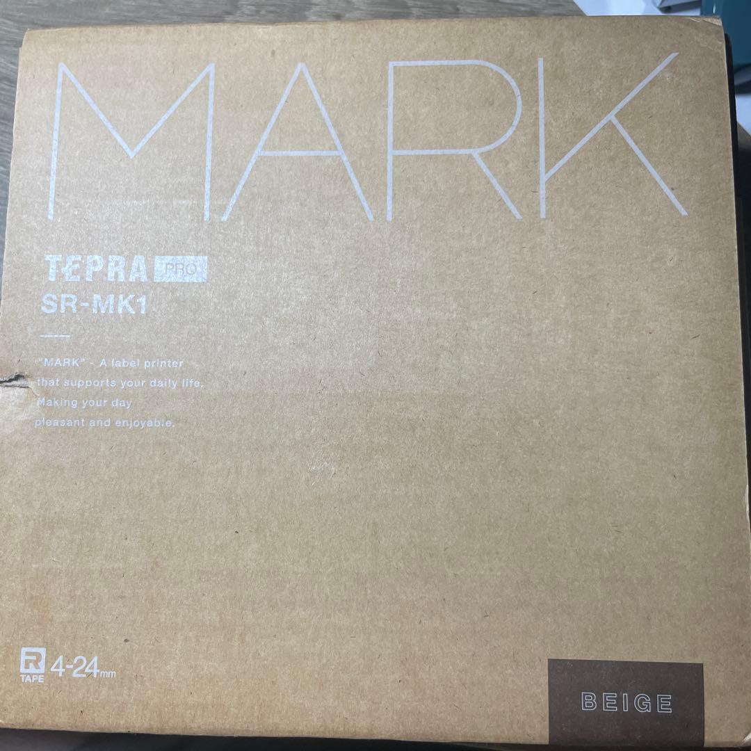 KING JIM ラベルプリンター テプラPRO MARK ベージュ SR-M…