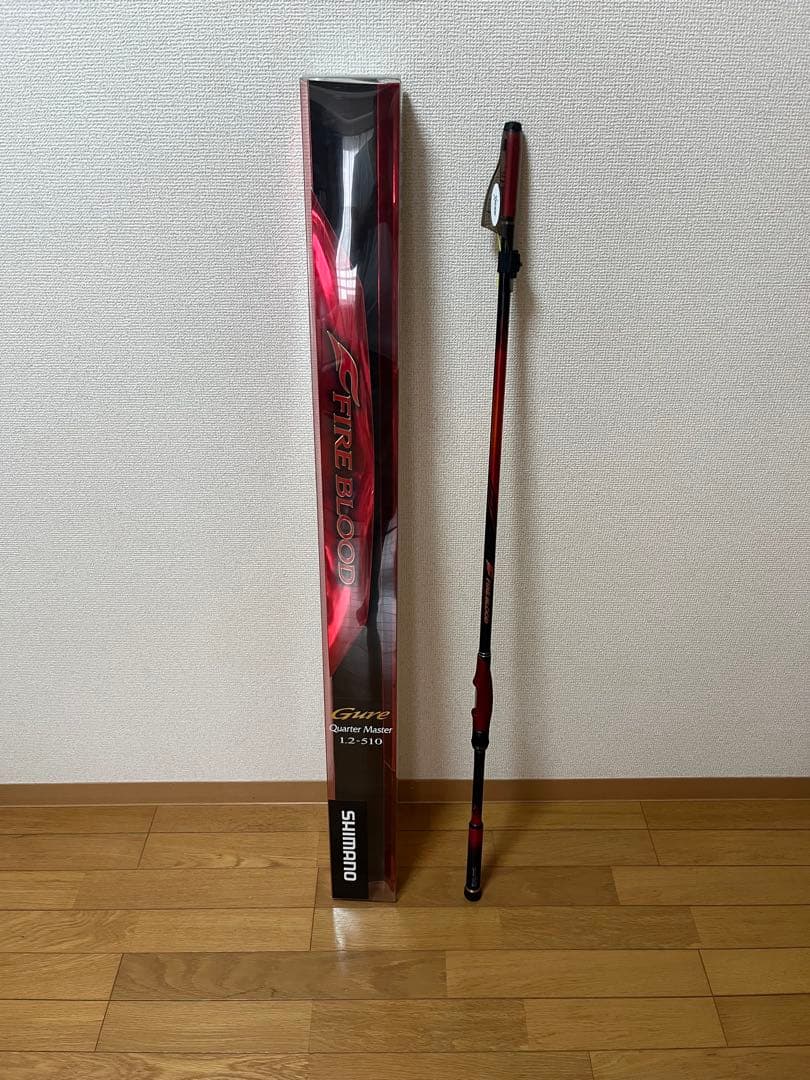 未使用品に近い極美品！シマノ19ファイアブラッドクォーターマスター1.2-510