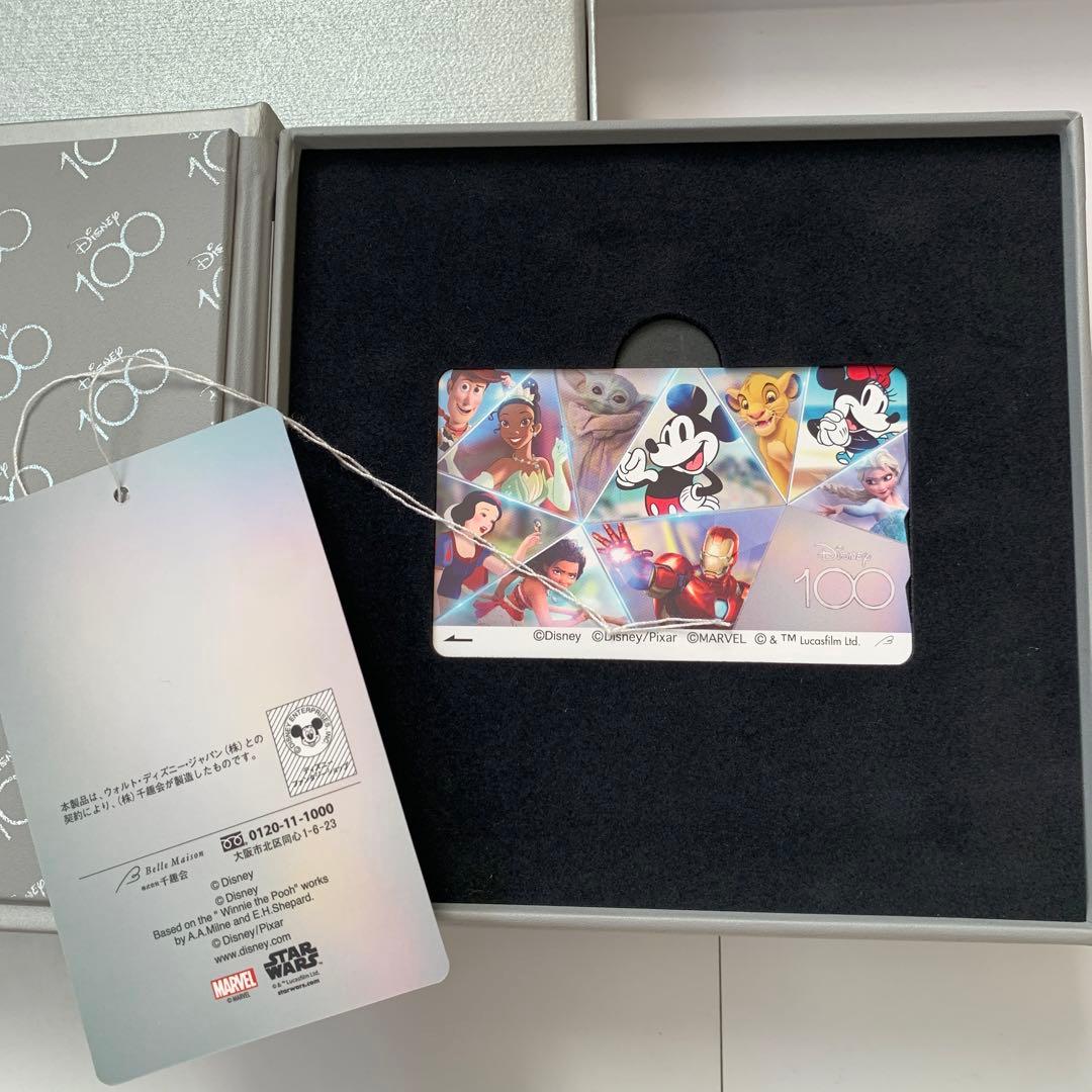 Disney創立100周年　記念Ｓｕｉｃａ（カード＆収納ボックス）