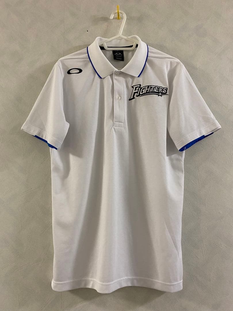 美品 OAKLEY × 北海道日本ハムファイターズ ポロシャツ L 新庄剛志