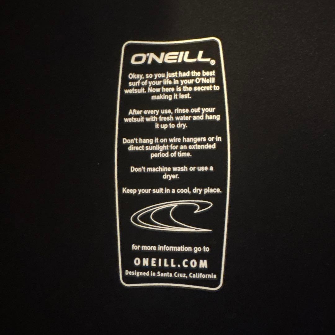 O'Neill フルジップ タッパー
