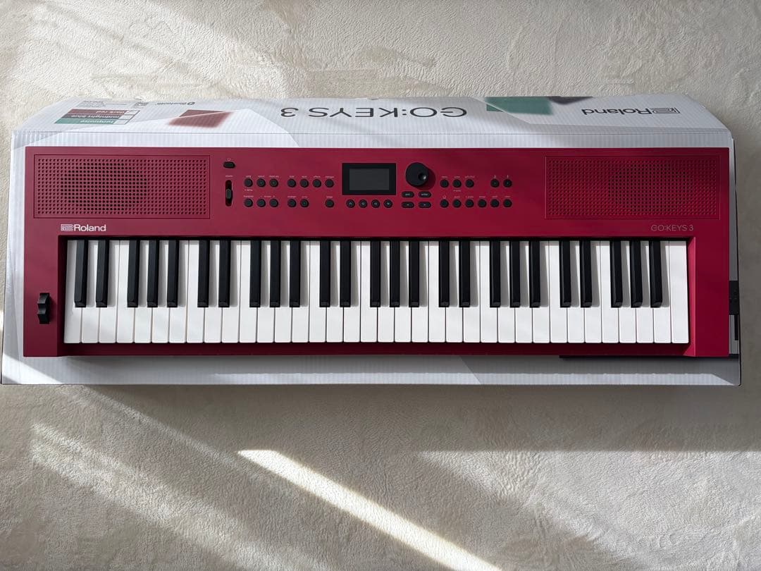 Roland GO:KEYS 3 レッド