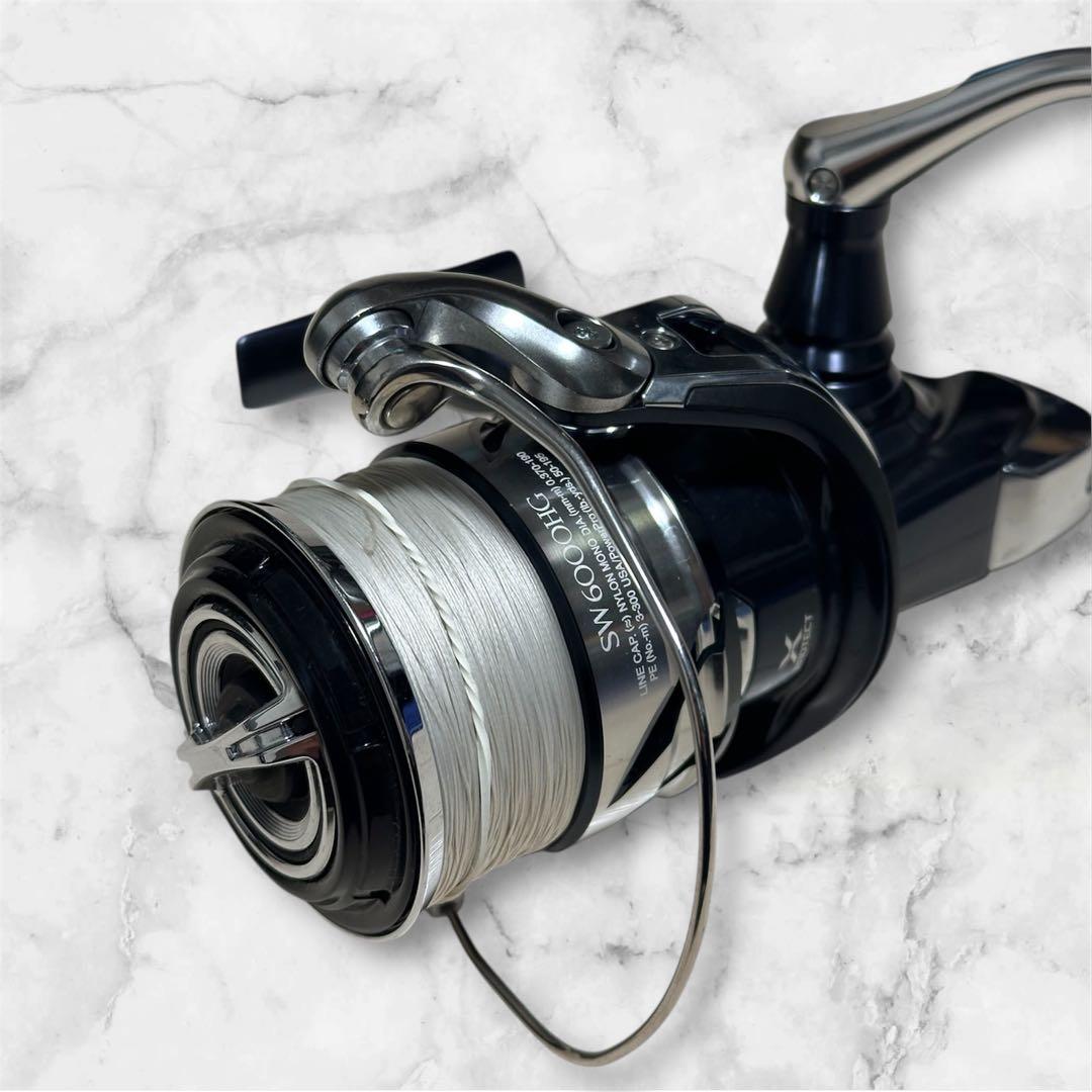 シマノ ツインパワー SW6000HG ライン付き（フルドラグ3号300m）