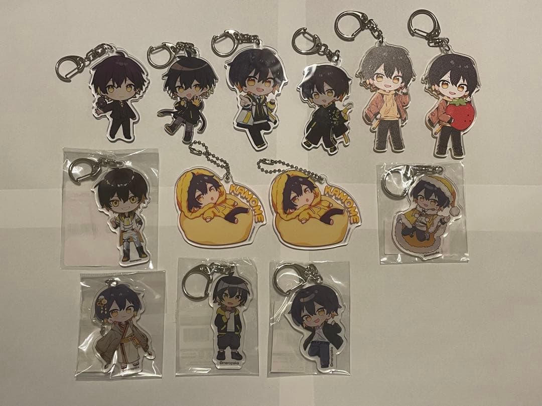 めろんぱーかー きみゆめ kamome アクリルキーホルダー