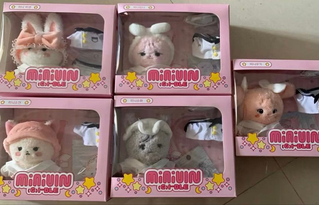 i-dle minidle ぬいぐるみ　5点セット