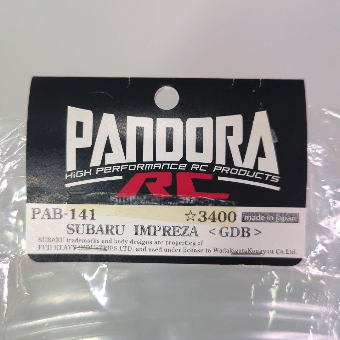 パンドラRC インプレッサ GDB PAB-141 ボディ