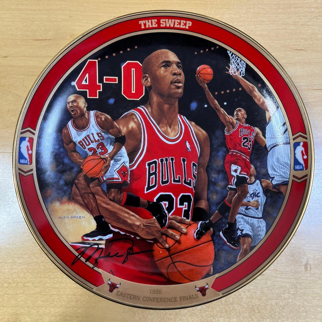 マイケルジョーダン 絵皿 The Sweep