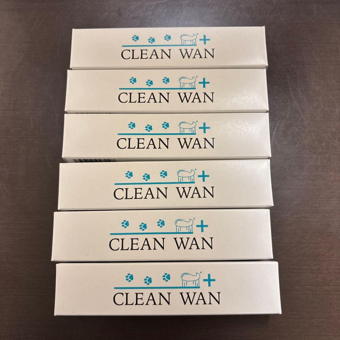 CLEAN WAN 犬・猫用口腔ジェル15g 6本セット