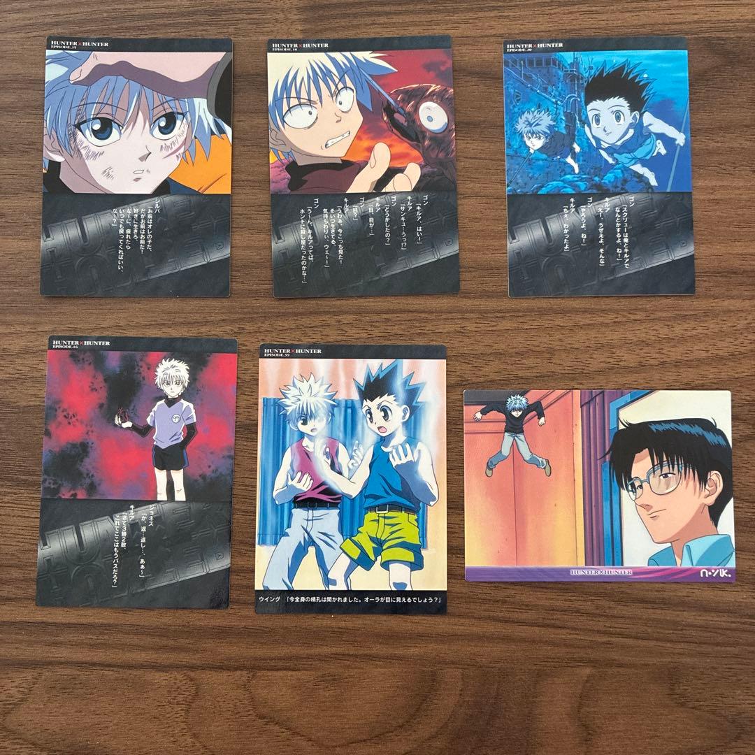 w*4様 ハンターハンター　カードダスマスターズ　キルア6枚